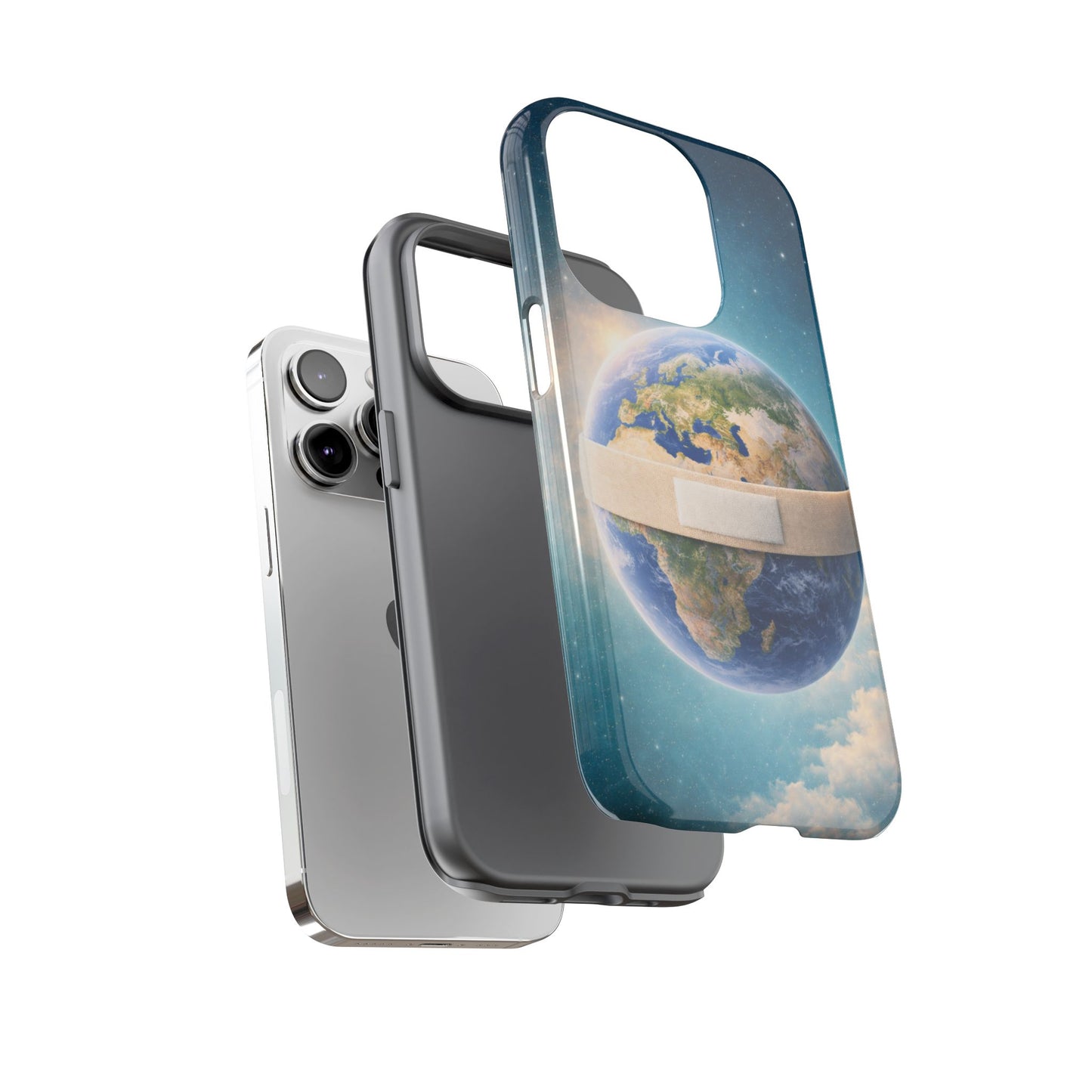 Earth Band Tough Case — Protective Planet Phone Case with Global Design