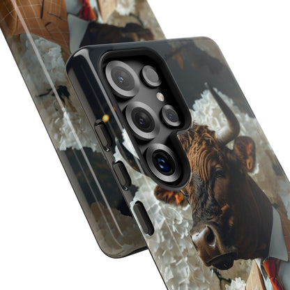 "The Genteel Bull" Mobile Phone Case