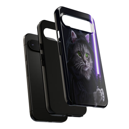 "Jedi Whisker" Mobile Phone Case (purple)