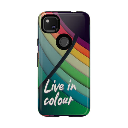 "Live in Colour" Mobile Phone Case