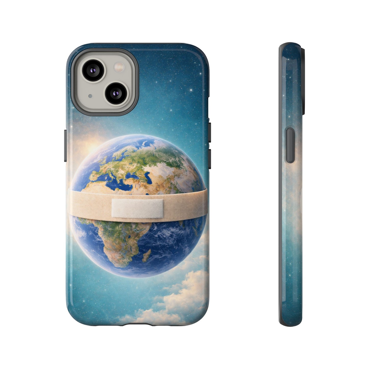 Earth Band Tough Case — Protective Planet Phone Case with Global Design
