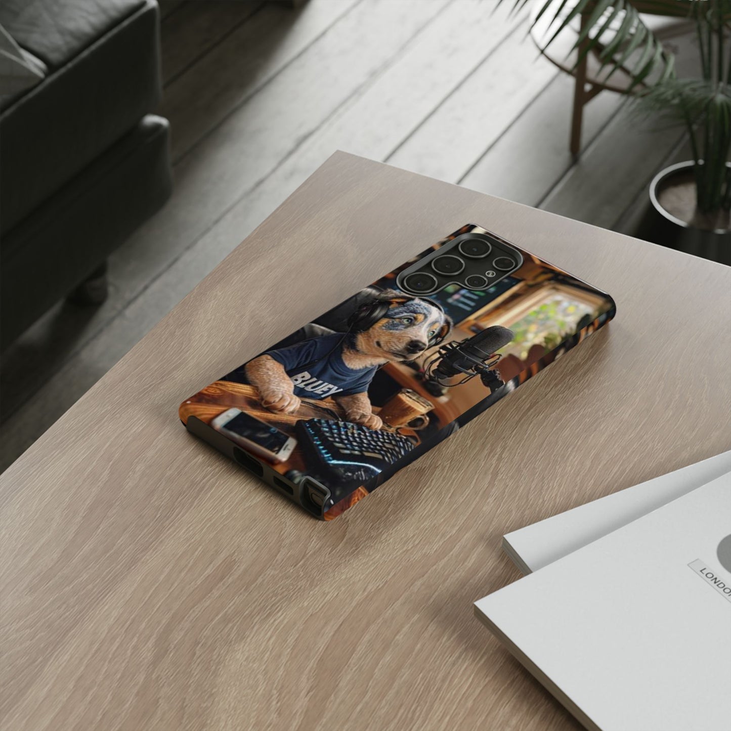 "Blue Heeler - a Tribute to Bluey" Mobile Phone Case