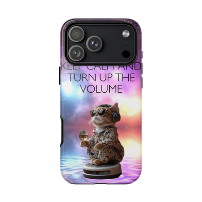 "Keep calm and turn up the Volume" Mobile Phone Case (mix)
