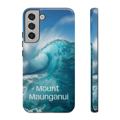 "Mount Maunganui" Mobile Phone Case (green)