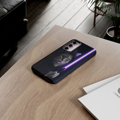 "Jedi Whisker" Mobile Phone Case (purple)