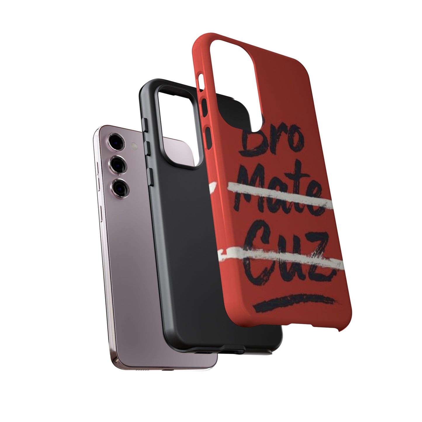 "Bro. Mate. Cuz." Mobile Phone Case