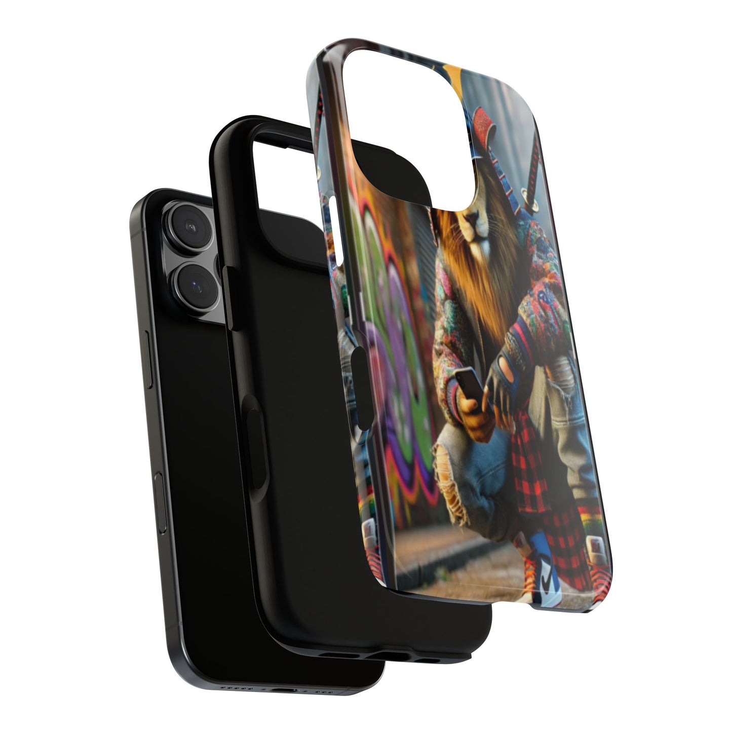 "King of the Concrete Jungle" Mobile Phone Case
