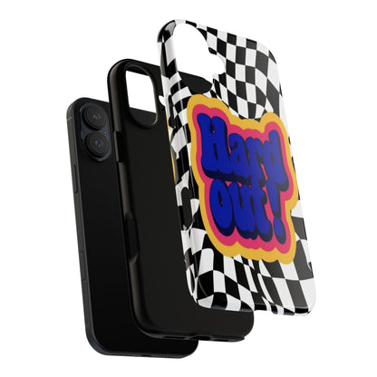 "Hard Out" Mobile Phone Case (blue)
