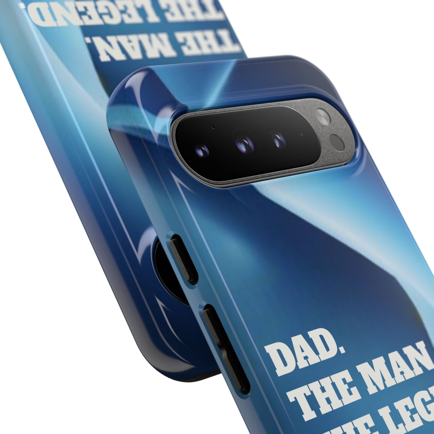 "Dad.  The Man.  The Legend" Mobile Phone Case (blue)