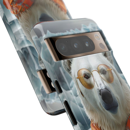 "Urban Zen Polar Bear" Mobile Phone Case