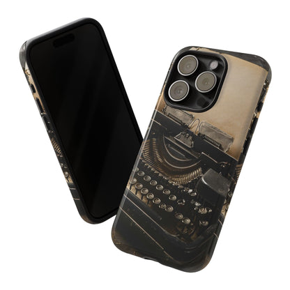 "Fade in. A Writer at the Cusp of Genius" Mobile Phone Case