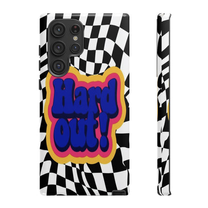 "Hard Out" Mobile Phone Case (blue)