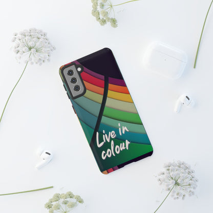 "Live in Colour" Mobile Phone Case