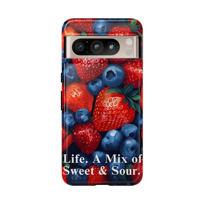 "Life. A Mix of Sweet and Sour" Mobile Phone Case