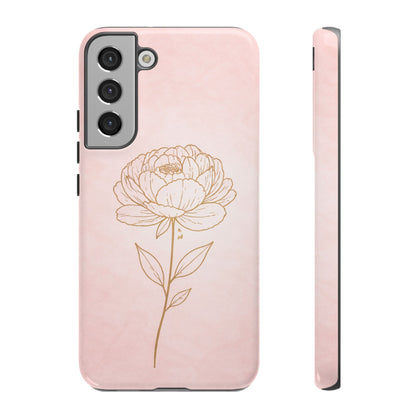 "Blush Peony" Mobile Phone Case