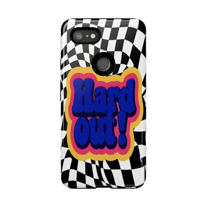 "Hard Out" Mobile Phone Case (blue)