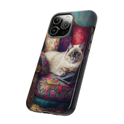 "Purr-sian Productivity" Mobile Phone Case