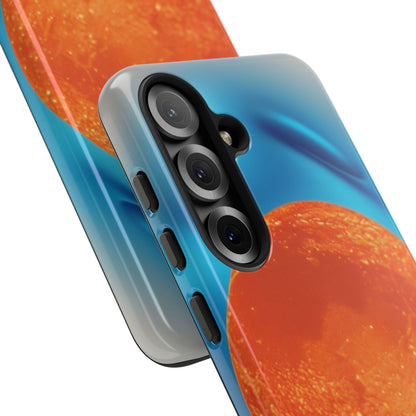 "The Feathered Assembly" Mobile Phone Case (orange)