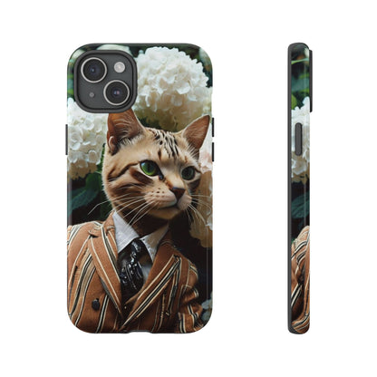 "The Feline Aristocrat" Mobile Phone Case