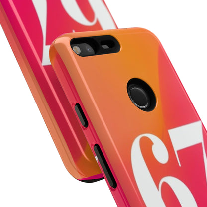 "67" Mobile Phone Case