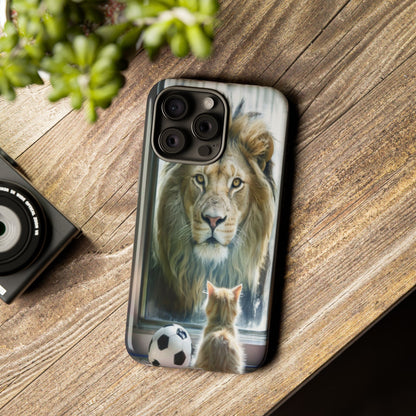 "The Lion Within" Mobile Phone Case (soccer)
