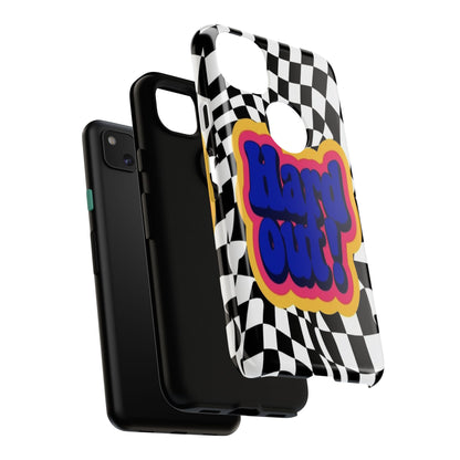 "Hard Out" Mobile Phone Case (blue)