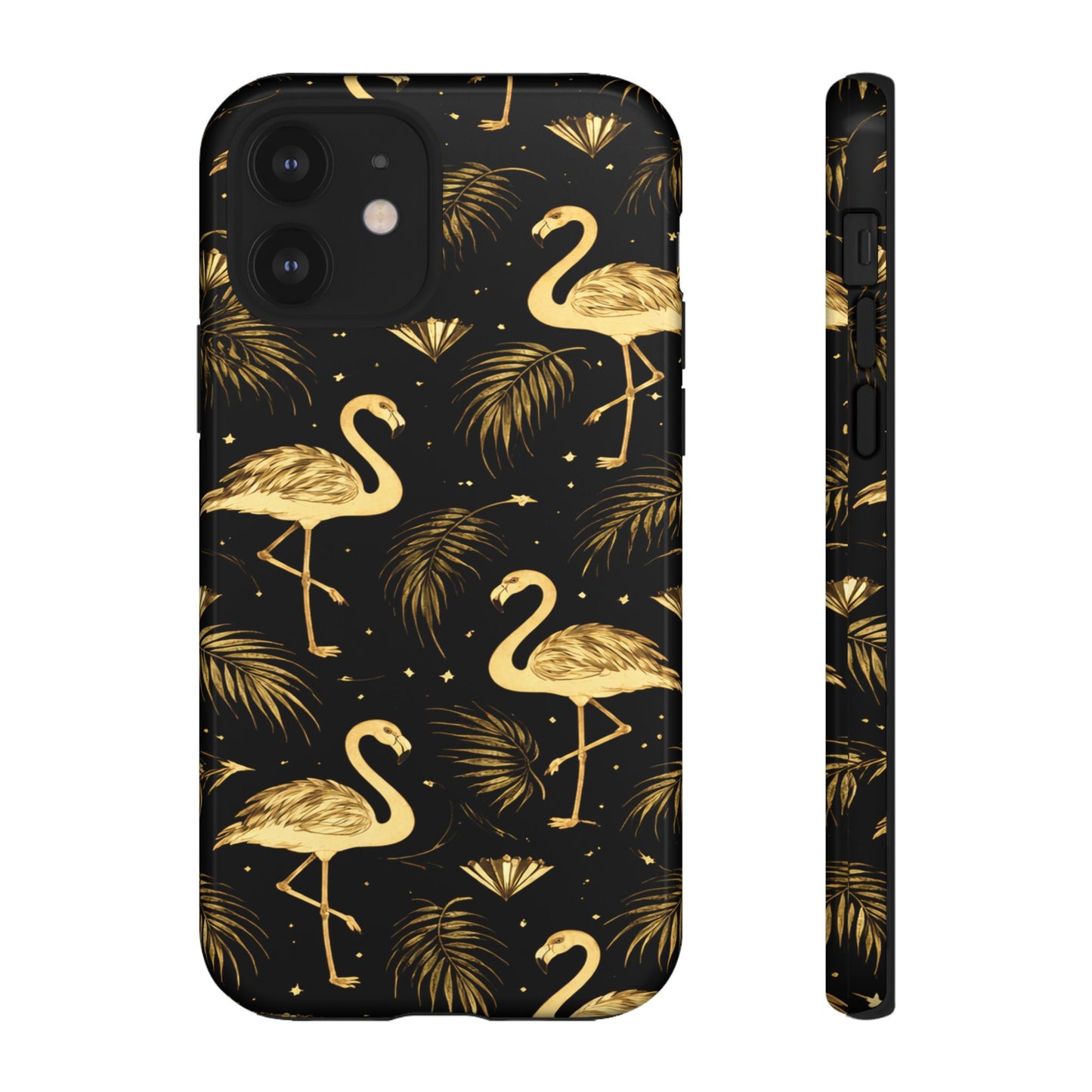 "Gold Flamingo" Mobile Phone Case