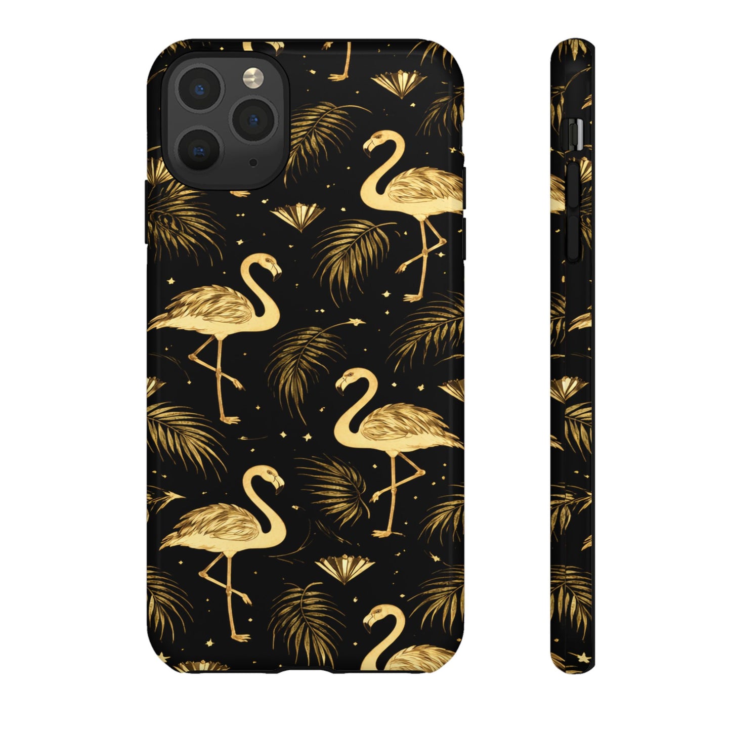 "Gold Flamingo" Mobile Phone Case