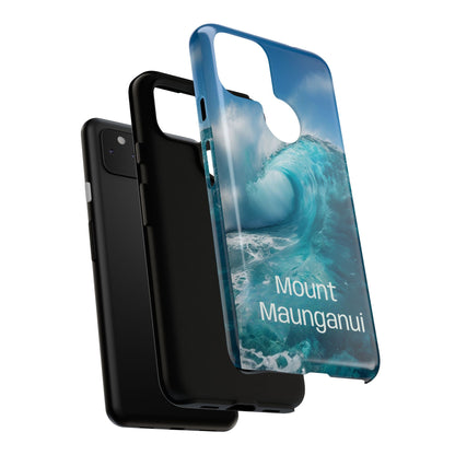 "Mount Maunganui" Mobile Phone Case (green)