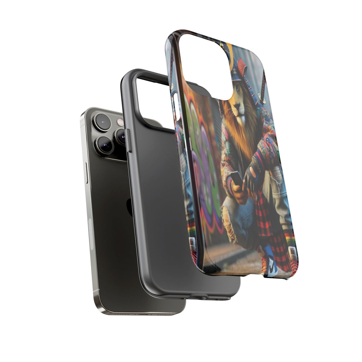 "King of the Concrete Jungle" Mobile Phone Case