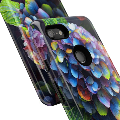 "Blue Mood, Bloom Mood" Mobile Phone Case