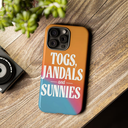 "Togs, Jandals and Sunnies" Mobile Phone Case