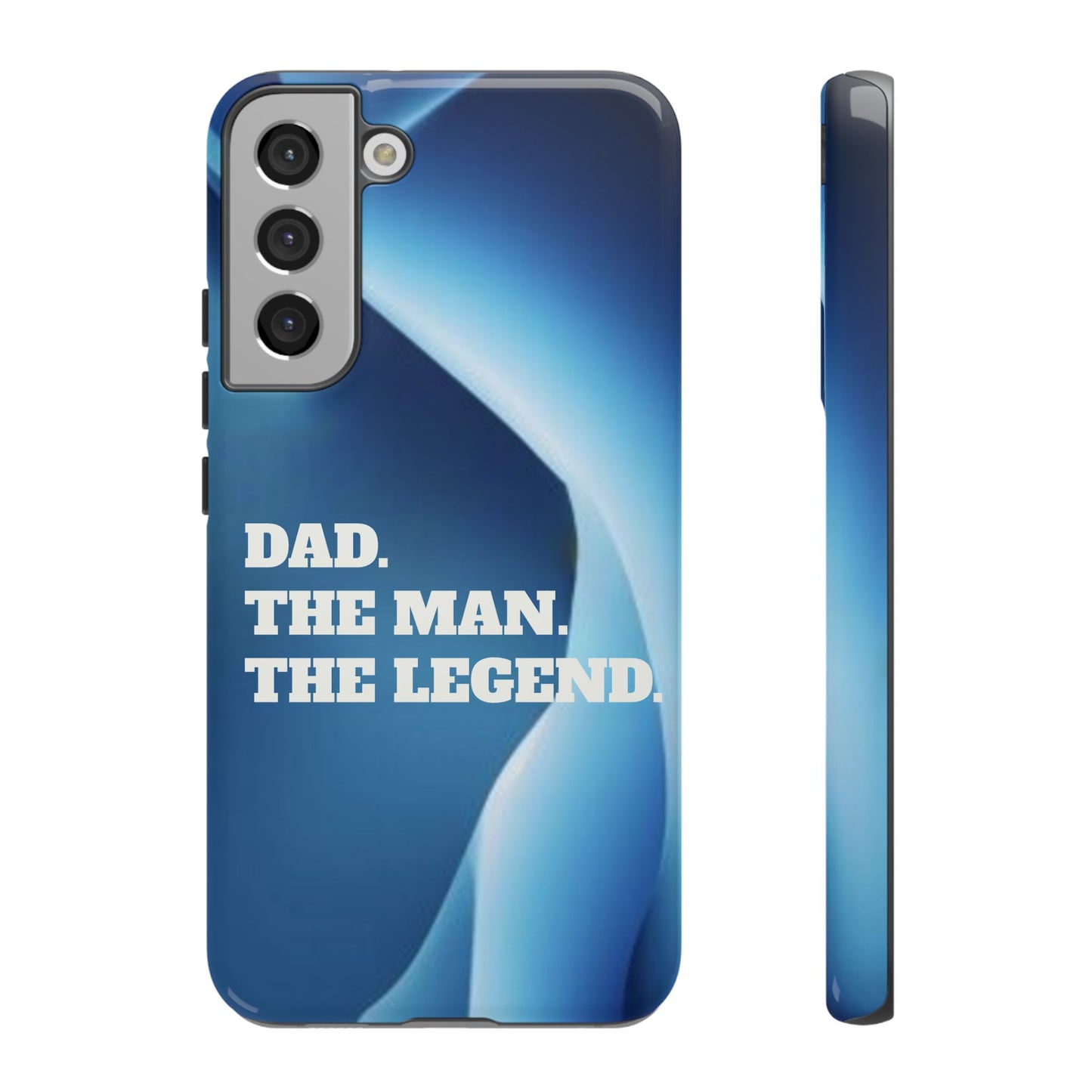 "Dad.  The Man.  The Legend" Mobile Phone Case (blue)