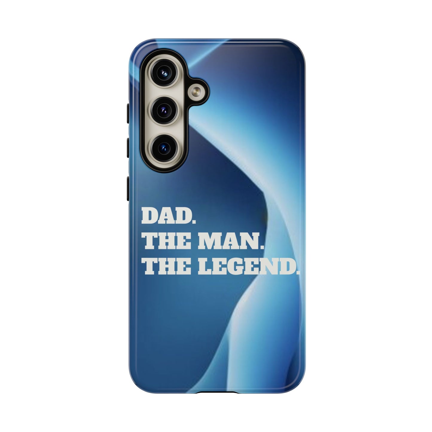 "Dad.  The Man.  The Legend" Mobile Phone Case (blue)