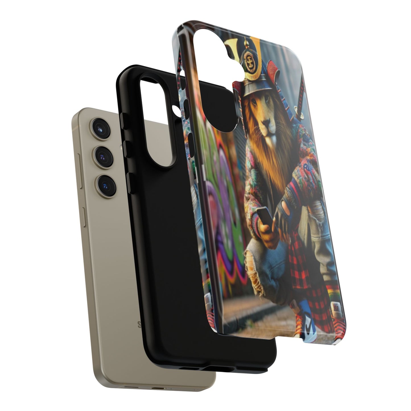 "King of the Concrete Jungle" Mobile Phone Case