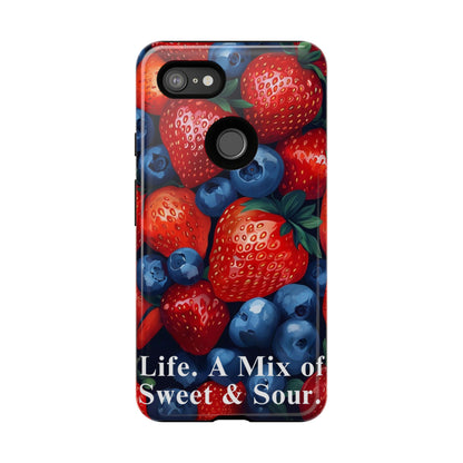 "Life. A Mix of Sweet and Sour" Mobile Phone Case