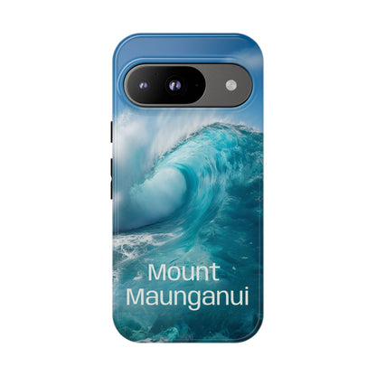 "Mount Maunganui" Mobile Phone Case (green)
