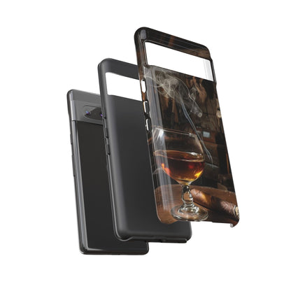 "Hot Whiskey and Cigar" Mobile Phone Case