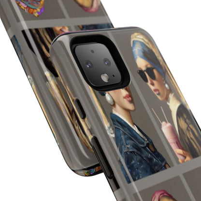 "Girls with Pearls" Mobile Phone Case