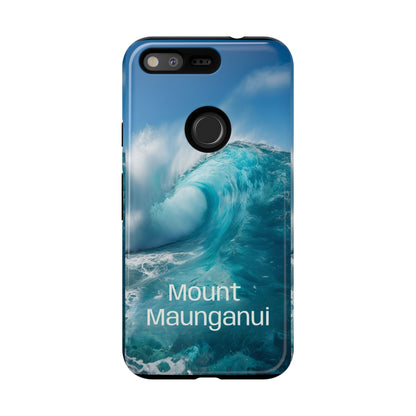 "Mount Maunganui" Mobile Phone Case (green)