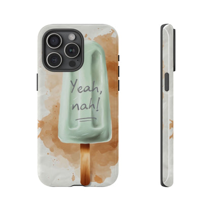 "Yeah, nah! Iceblock" Mobile Phone Case