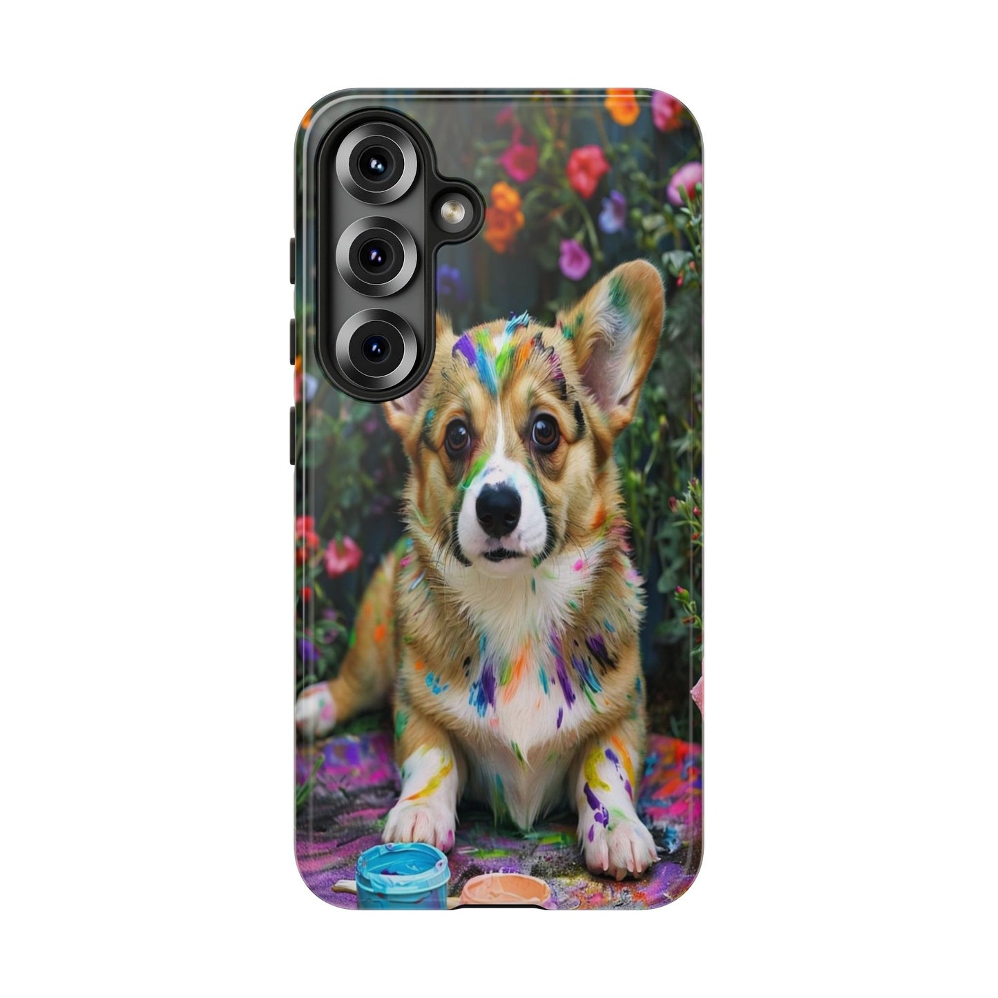 "Paint It Corgi" Mobile Phone Case