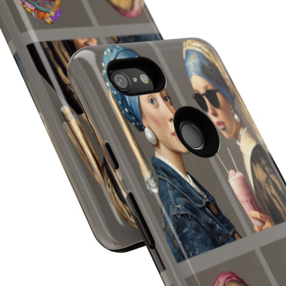 "Girls with Pearls" Mobile Phone Case