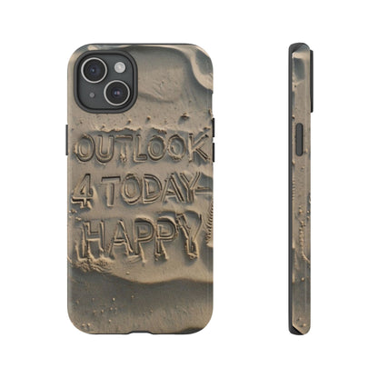 "Life is Short.  Be Happy" Mobile Phone Case