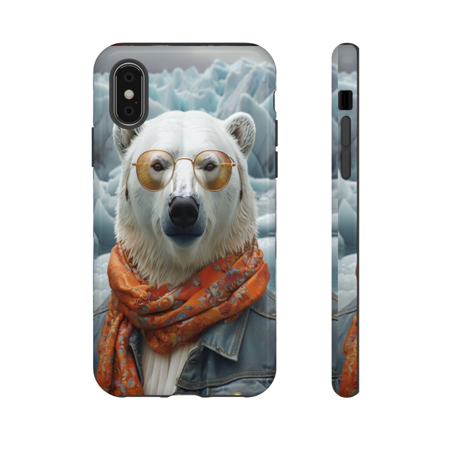 "Urban Zen Polar Bear" Mobile Phone Case