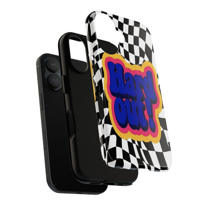 "Hard Out" Mobile Phone Case (blue)