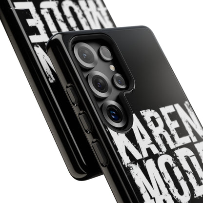 "Karen Mode On" Mobile Phone Case (green)