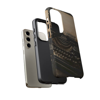 "Fade in. A Writer at the Cusp of Genius" Mobile Phone Case