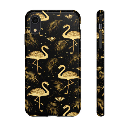 "Gold Flamingo" Mobile Phone Case