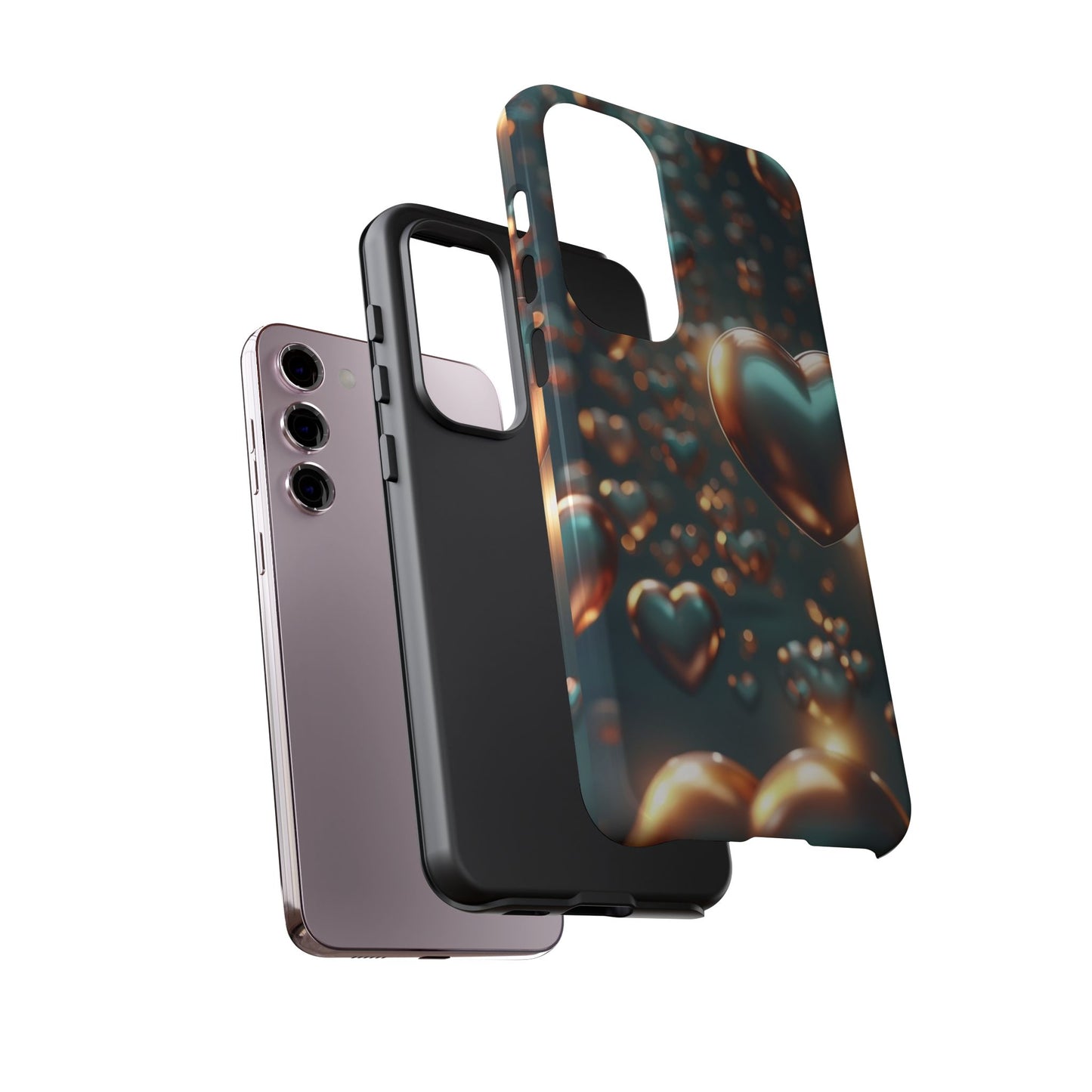"Hearts on Repeat" Mobile Phone Case